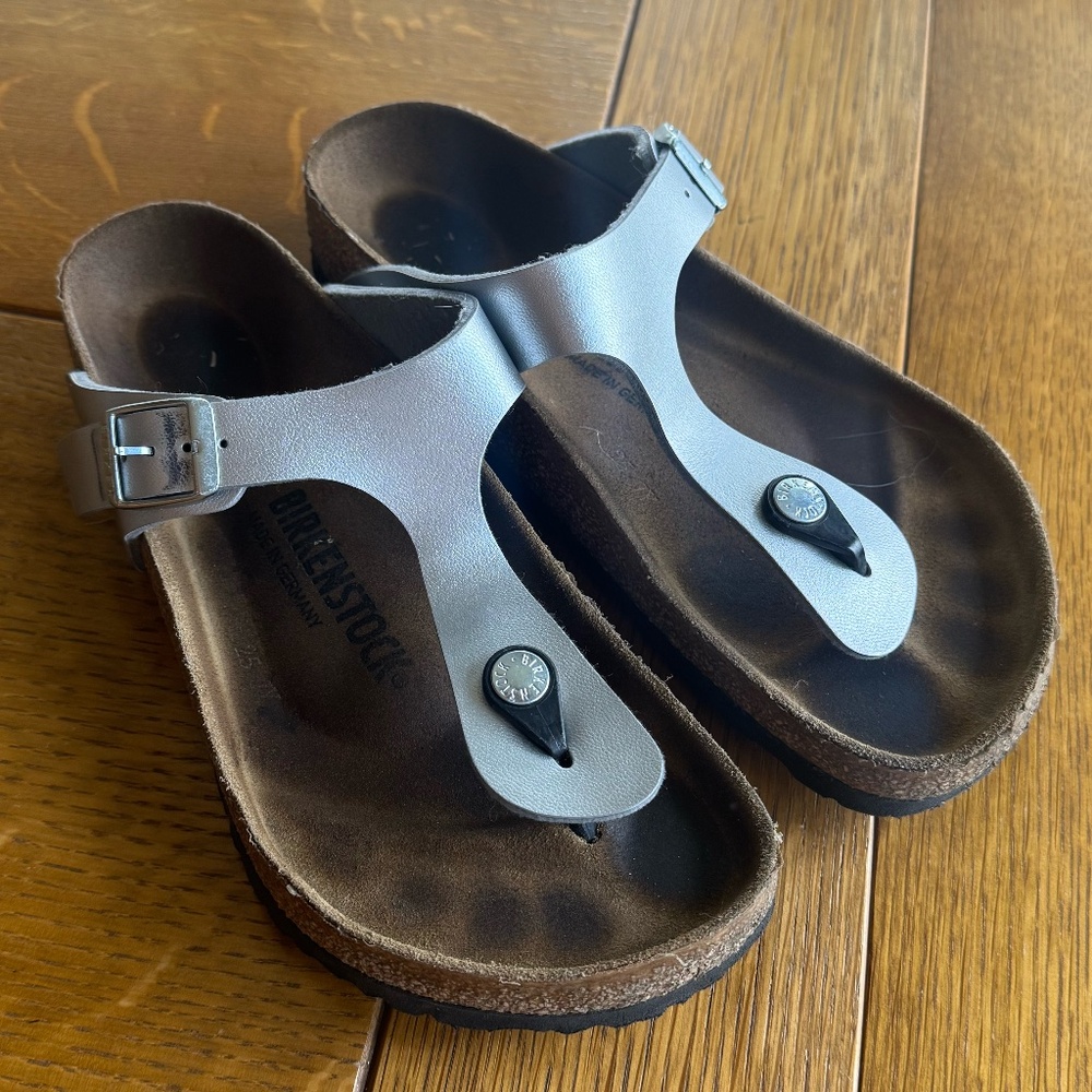 Silver Birkenstock